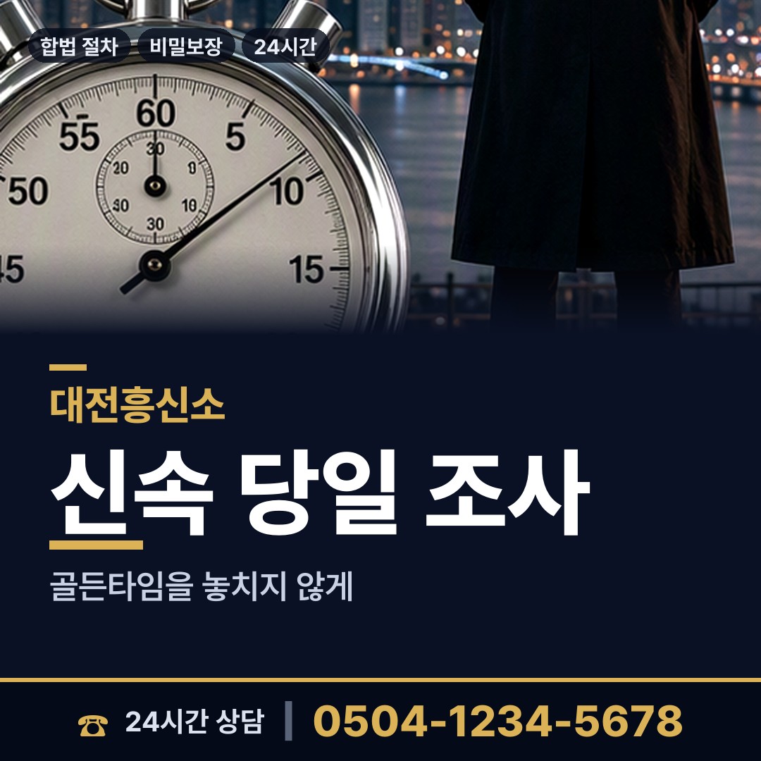대전 용전동 사실조사 상담 안내